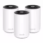 Router TP-LINK AXE5400 sistema Mesh Wi-Fi 6E — Tri-Band 2.4/5/6 GHz, cobertura de hasta 670 m², 3× LAN, 4 antenas internas