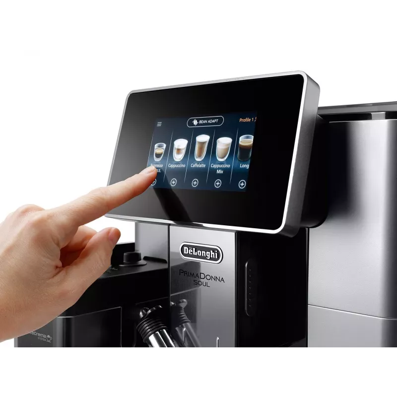 Cafetera superautomática De’Longhi PrimaDonna ECAM610.55.SB 2,2 L