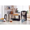 Cafetera de goteo Philips HD7548/20 Café Gaia, 1,2 l, 15 tazas, 1000 W, negra/metal