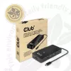 CLUB3D Hub Type-C 7 en 1 con 2x HDMI, 2x USB Gen1 Type-A, 1x RJ45, 1x audio de 3,5 mm, 1x conector hembra USB Gen1 Type-C 100W