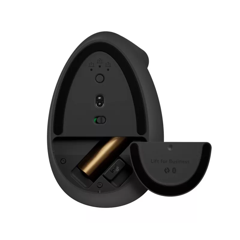 LOGITECH Wireless Mouse Lift For Business para diestros grafito/negro