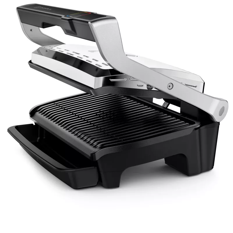 Parrilla de contacto Tefal OptiGrill Elite XL GC760D acero inoxidable 2200W