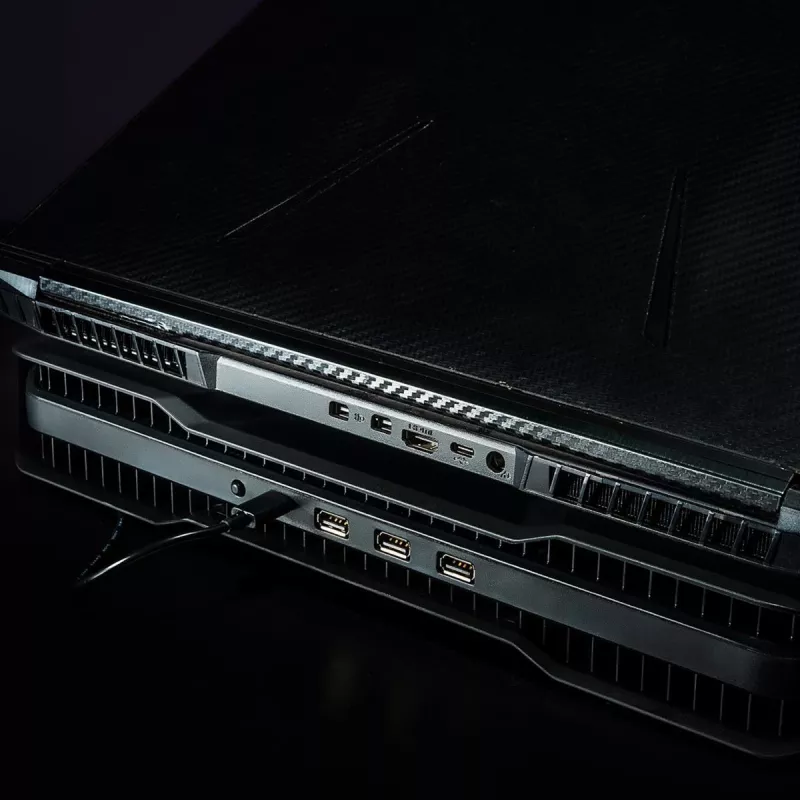 Cooler Master NotePal X150 Spectrum base refrigerante para portátil de hasta 17 pulgadas, con hub USB de 4 puertos