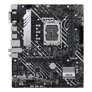 Placa base ASUS PRIME H610M-A WIFI D4 — Intel H610, LGA1700, micro ATX, DDR4, 2x DIMM, Wi‑Fi 5, Bluetooth 5.0, 2x M.2, HDMI 2.1, DP 1.4
