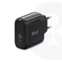 Cargador de viaje CLUB3D 65W tecnología GAN, puerto único USB Type-C, compatibilidad con Power Delivery (PD) 3.0