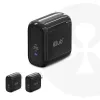 Cargador de viaje CLUB3D 65W tecnología GAN, puerto único USB Type-C, compatibilidad con Power Delivery (PD) 3.0