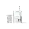 Irrigador bucal Philips Power Flosser 7000 HX3911/40, a pilas, blanco, cargador de CA universal