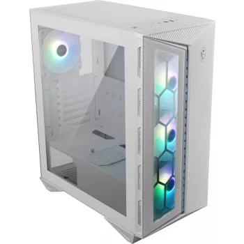 Caja para PC gaming MSI MPG GUNGNIR 110R blanca Midi Tower