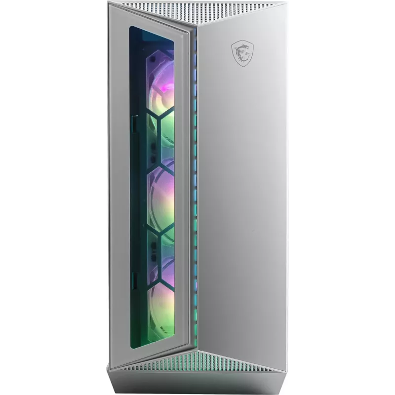 Caja para PC gaming MSI MPG GUNGNIR 110R blanca Midi Tower