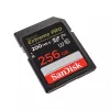 Tarjeta de memoria SDXC SANDISK Extreme PRO 256 GB UHS‑I U3 V30 Class 10 — lectura 200 MB/s, escritura hasta 140 MB/s, resistente a golpes