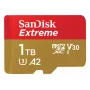 Tarjeta de memoria SanDisk Extreme microSDXC 1TB + adaptador SD, lectura 190 MB/s, escritura 130 MB/s, A2, C10, V30, UHS-I U3