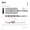 CLUB3D Hub USB-A de 4 puertos para USB-C – transferencia rápida de 10 Gbps