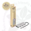 CLUB3D Hub USB-A de 4 puertos para USB-C – transferencia rápida de 10 Gbps