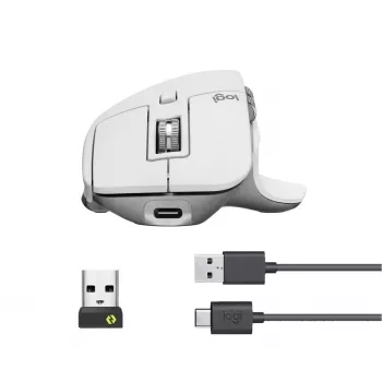 Ratón Logitech MX Master 3S Bluetooth Gris claro