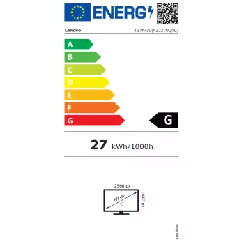Lenovo T27h-30 Monitor de ordenador 68,6 cm (27