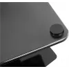 Mueble de TV Goobay 58526 Negro Acero 1 estante 650x400x1458 mm