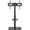 Mueble de TV Goobay 58526 Negro Acero 1 estante 650x400x1458 mm