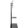 Mueble de TV Goobay 58526 Negro Acero 1 estante 650x400x1458 mm