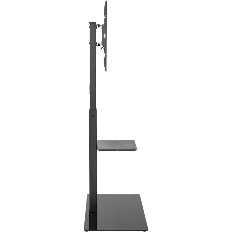 Mueble de TV Goobay 58526 Negro Acero 1 estante 650x400x1458 mm