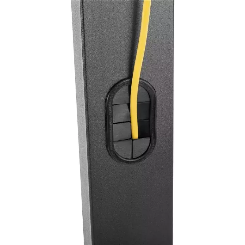 Mueble de TV Goobay 58526 Negro Acero 1 estante 650x400x1458 mm