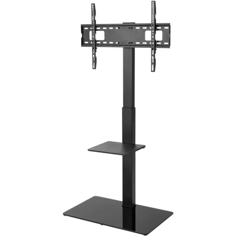 Mueble de TV Goobay 58526 Negro Acero 1 estante 650x400x1458 mm