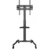 Soporte multimedia Goobay 59507 Negro Acero Altura 1540 mm