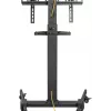 Soporte multimedia Goobay 59507 Negro Acero Altura 1540 mm
