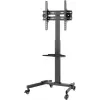 Soporte multimedia Goobay 59507 Negro Acero Altura 1540 mm