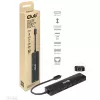 CLUB3D USB Gen1 Type-C, Hub 6 en 1 con HDMI 8K30Hz, 2xUSB Type-A, RJ45 y 2xUSB Type-C, Datos y carga PD 100 vatios