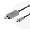CLUB3D USB Gen2 Type-C a HDMI 4K120Hz 8K60Hz HDR10 con DSC1.2 cable activo M/M 3m / 9.84ft
