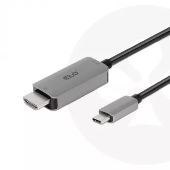 CLUB3D USB Gen2 Type-C a HDMI 4K120Hz 8K60Hz HDR10 con DSC1.2 cable activo M/M 3m / 9.84ft