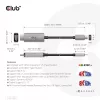 CLUB3D USB Gen2 Type-C a HDMI 4K120Hz 8K60Hz HDR10 con DSC1.2 cable activo M/M 3m / 9.84ft