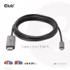 CLUB3D USB Gen2 Type-C a HDMI 4K120Hz 8K60Hz HDR10 con DSC1.2 cable activo M/M 3m / 9.84ft