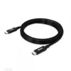 CLUB3D USB4 Gen2x2 Cable Type-C bidireccional 4K60Hz, Datos 20Gbps, PD 240W(48V/5A) EPR M/M 2m