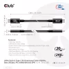 CLUB3D USB4 Gen2x2 Cable Type-C bidireccional 4K60Hz, Datos 20Gbps, PD 240W(48V/5A) EPR M/M 2m