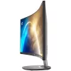 MSI Pro MP341CQ Monitor curvo 34 inch, 1500R, UWQHD (3440 x 1440), 21:9, 100Hz, VA, 4ms, HDMI, VGA, Altavoces integrados, Antirreflejo, Sin parpadeo, Baja luz azul, Certificado TÜV, VESA, Kensington, Negro