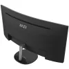 MSI Pro MP341CQ Monitor curvo 34 inch, 1500R, UWQHD (3440 x 1440), 21:9, 100Hz, VA, 4ms, HDMI, VGA, Altavoces integrados, Antirreflejo, Sin parpadeo, Baja luz azul, Certificado TÜV, VESA, Kensington, Negro