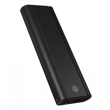 ICY Karton IB-1807MT-C31 Carcasa SSD Negra M.2