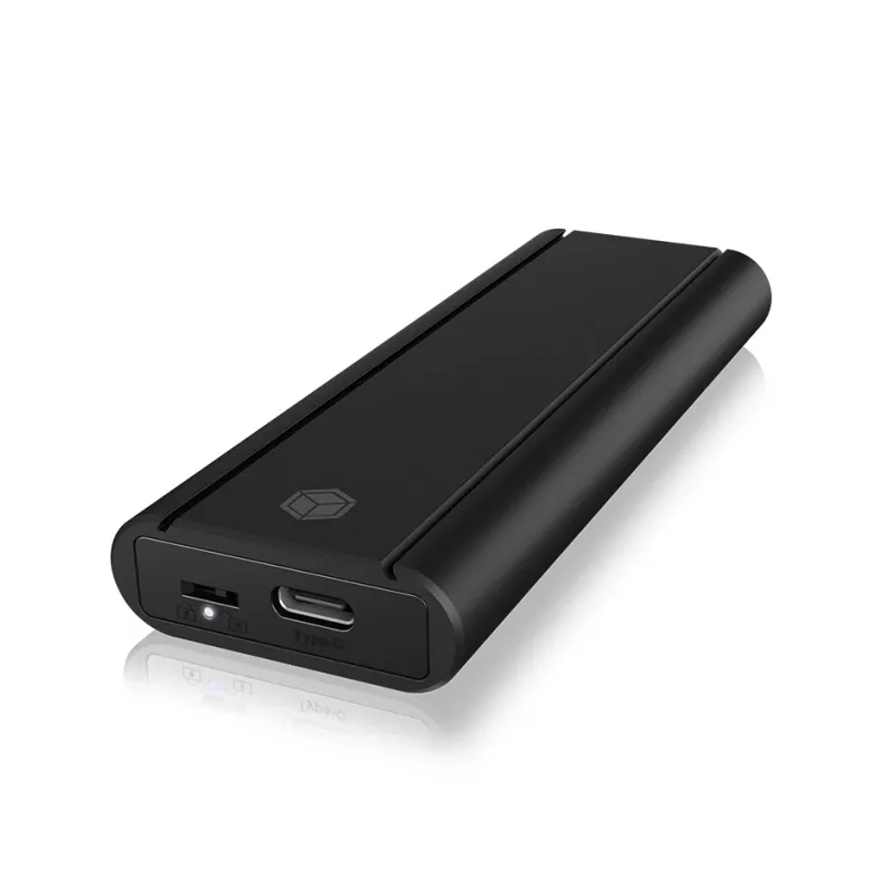 ICY Karton IB-1807MT-C31 Carcasa SSD Negra M.2