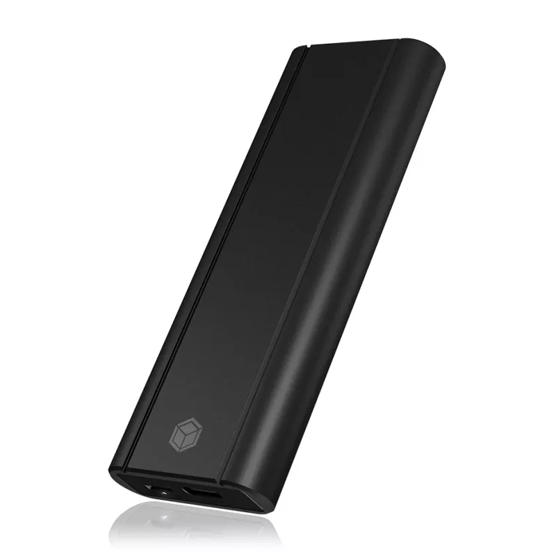 ICY Karton IB-1807MT-C31 Carcasa SSD Negra M.2