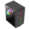 Caja Aerocool Evo Mini RGB Micro ATX Mini Torre, negra, con ventana