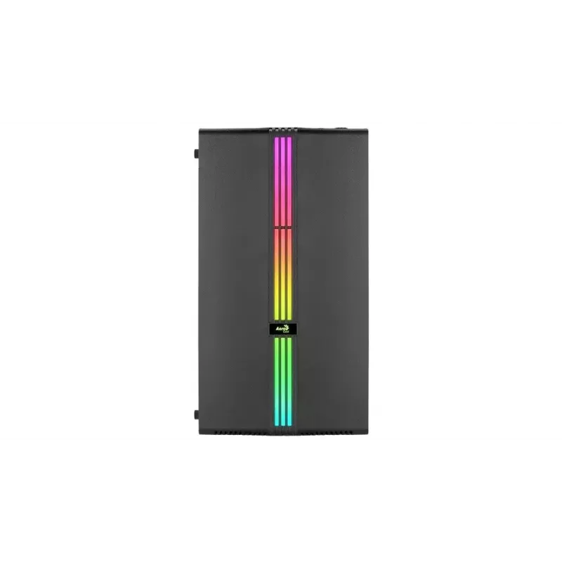Caja Aerocool Evo Mini RGB Micro ATX Mini Torre, negra, con ventana