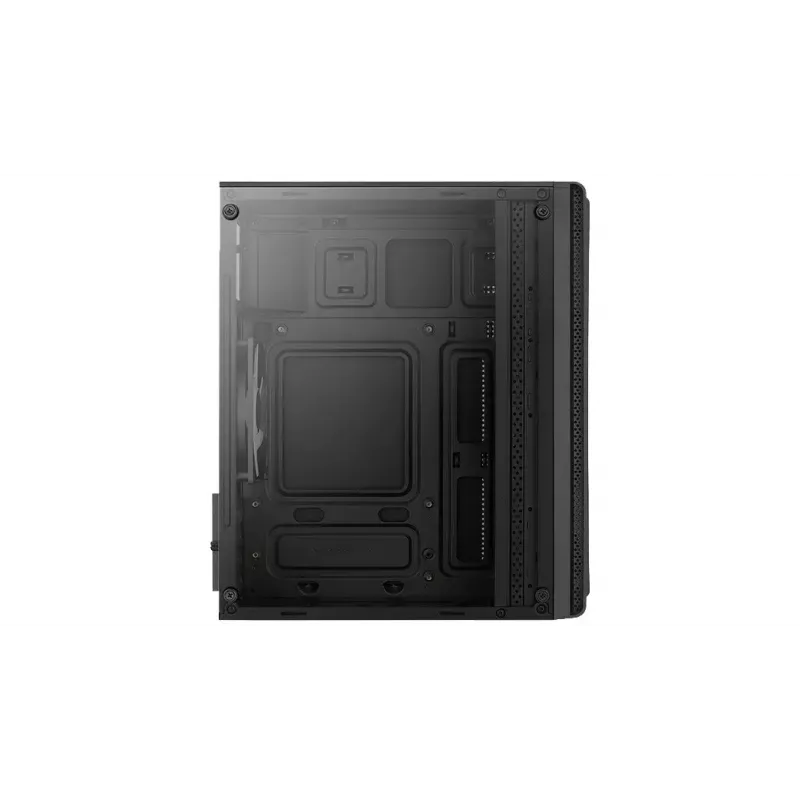 Caja Aerocool Evo Mini RGB Micro ATX Mini Torre, negra, con ventana