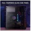 Caja Aerocool Evo Mini RGB Micro ATX Mini Torre, negra, con ventana