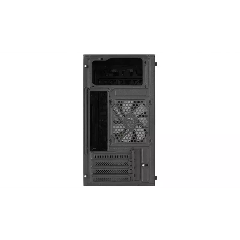 Caja Aerocool Evo Mini RGB Micro ATX Mini Torre, negra, con ventana