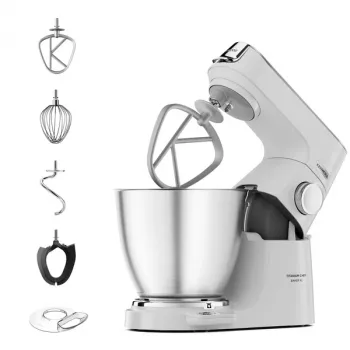 Kenwood Titanium Chef Baker XL Robot de cocina 1200 W 7 L Blanco con báscula integrada