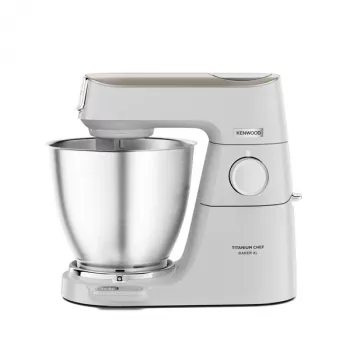 Kenwood Titanium Chef Baker XL Robot de cocina 1200 W 7 L Blanco con báscula integrada