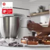 Kenwood Titanium Chef Baker XL Robot de cocina 1200 W 7 L Blanco con báscula integrada