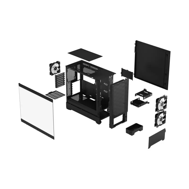 FRACTAL DESIGN Fractal Design Pop Air RGB Negro Tg tintado claro
