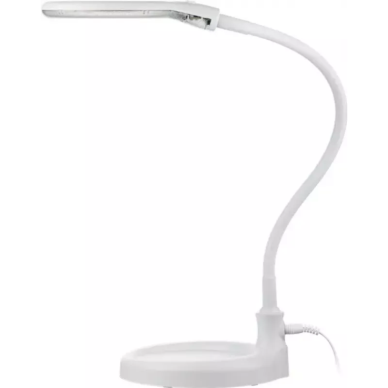 Goobay Lámpara de aumento LED con base y pinza 6 W Aumento 1.75x